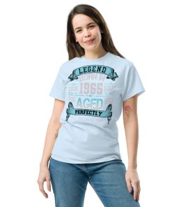 1965 Birthday Year Gift T-shirt 1965 Legend Aged Perfectly