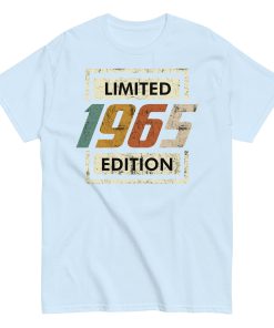 1965 Birthday Year Gift T-shirt Born In 1965 Limited Edition T-shirt