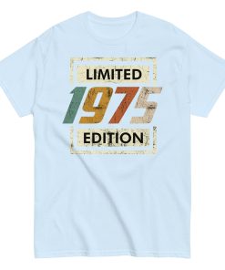 1975 Birthday Year Gift T-shirt Born In 1975 Limited Edition T-shirt
