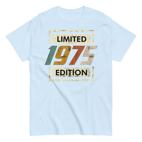 1975 Birthday Year Gift T-shirt Born In 1975 Limited Edition T-shirt