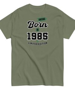 Made in 1985 Birthday T-shirt Vintage Birth Year 1985