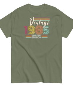 Vintage 1985 Limited Edition T-shirt 1985 Birth Year Gift