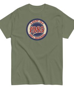 Made In 1985 T-shirt 100% Original Birth Year Gift T-shirt