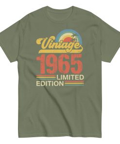 Vintage 1965 Limited Edition Birthday T-shirt 1965 Gift