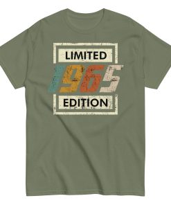 1965 Birthday Year Gift T-shirt Born In 1965 Limited Edition T-shirt