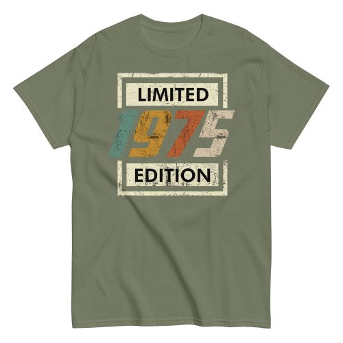 1975 Birthday Year Gift T-shirt Born In 1975 Limited Edition T-shirt