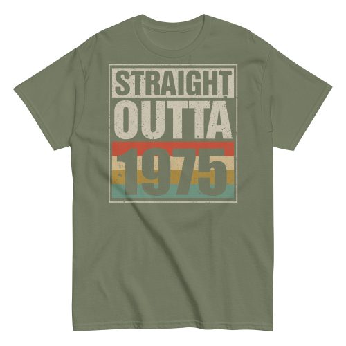 1975 Birthday Year Gift T-shirt Straight Outta 1975 T-shirt