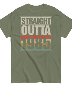 1985 Birthday Year Gift T-shirt Straight Outta 1985 T-shirt