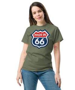 1966 Birthday Gift T-shirt Made in 66 US Route 66 Style