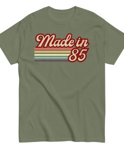 Made in 85 Birthday Gift T-shirt 1985 Birthday Present