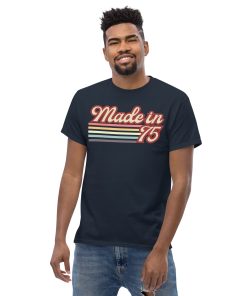 1975 Birthday Gift T-shirt Made in 75