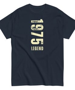 1975 Legend T-shirt 50th Birthday Gift for Him 1975