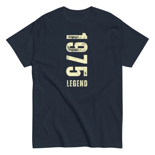 1975 Legend T-shirt 50th Birthday Gift for Him 1975