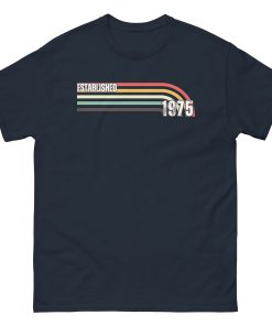 Established 1975 50th Birthday Gift T-shirt