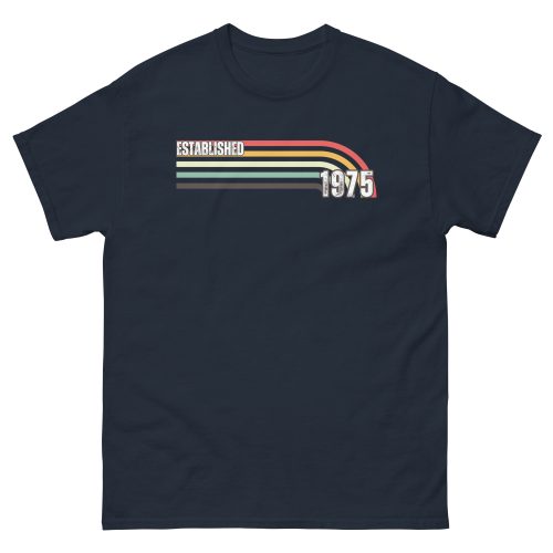 Established 1975 50th Birthday Gift T-shirt