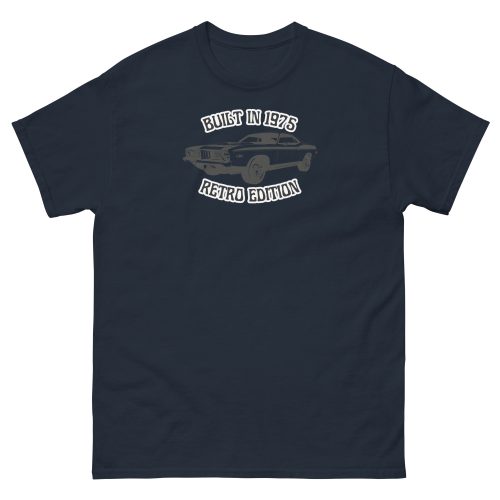 Built In 1975 Retro Edition 50th Birthday Gift T-shirt