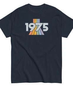 1975 Birth Year Gift T-shirt 50th Birthday T-shirt Retro 1975