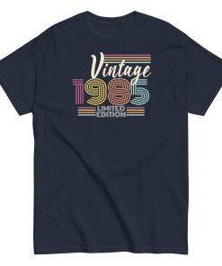 Vintage 1985 Limited Edition T-shirt 1985 Birth Year Gift