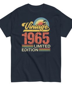 Vintage 1965 Limited Edition Birthday T-shirt 1965 Gift