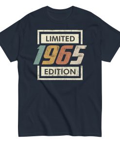 1965 Birthday Year Gift T-shirt Born In 1965 Limited Edition T-shirt