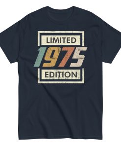 1975 Birthday Year Gift T-shirt Born In 1975 Limited Edition T-shirt