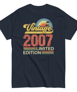 2007 Birthday Gift T-shirt Limited Edition T-shirt - Image 5