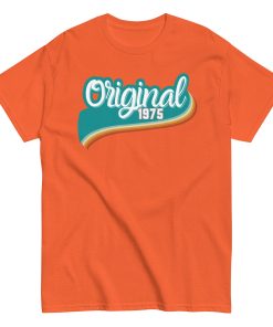 Original 1975 T-Shirt 50th Birthday Gift for 1975 Birth Year