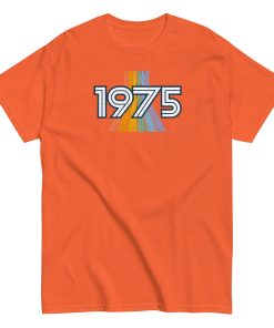 1975 Birth Year Gift T-shirt 50th Birthday T-shirt Retro 1975
