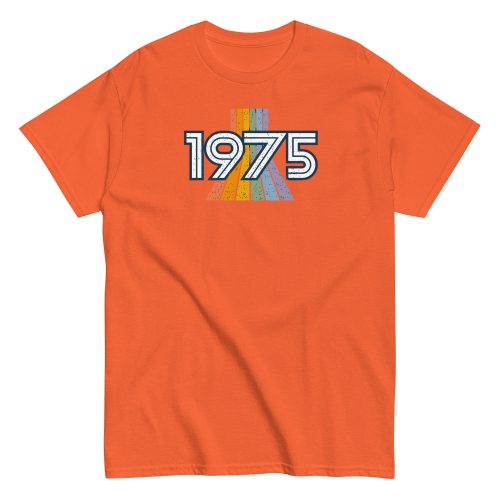 1975 Birth Year Gift T-shirt 50th Birthday T-shirt Retro 1975
