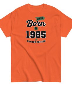 Made in 1985 Birthday T-shirt Vintage Birth Year 1985