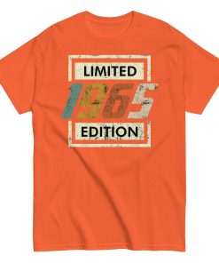 1965 Birthday Year Gift T-shirt Born In 1965 Limited Edition T-shirt
