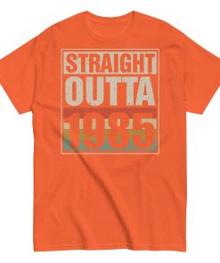 1985 Birthday Year Gift T-shirt Straight Outta 1985 T-shirt