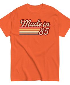 Made in 85 Birthday Gift T-shirt 1985 Birthday Present