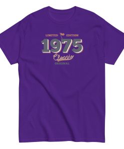 1975 T-Shirt Limited Edition Classic 50th Birthday T-shirt