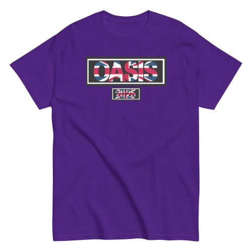 Oasis 2025 T-shirt Purple