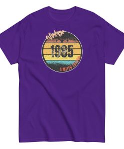1985 T-shirt Vintage Limited Edition 1985 Birth Year Gift