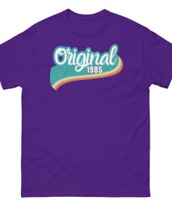 Original 1985 Birthday T-shirt 1985 Birth Year Gift Tshirt