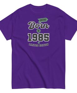 Made in 1985 Birthday T-shirt Vintage Birth Year 1985