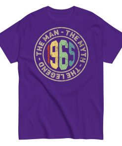 1965 Birthday Year Gift T-shirt The Man The Myth The Legend