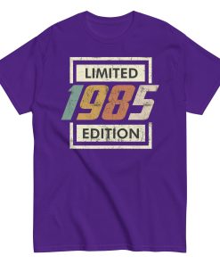 1985 Birthday Year Gift T-shirt Born In 1985 Limited Edition T-shirt