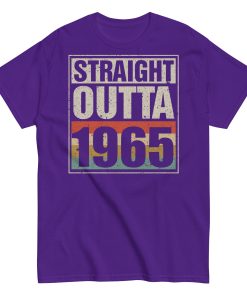 1965 Birthday Year Gift T-shirt Straight Outta 1965 T-shirt