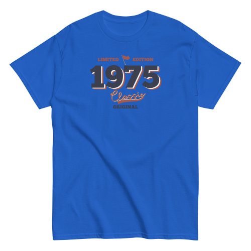 1975 T-Shirt Limited Edition Classic 50th Birthday T-shirt