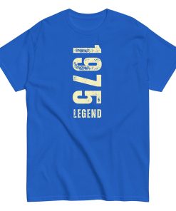 1975 Legend T-shirt 50th Birthday Gift for Him 1975