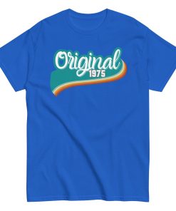 Original 1975 T-Shirt 50th Birthday Gift for 1975 Birth Year