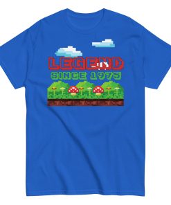 Legend Since 1975 Retro Gaming T-shirt 50th Birthday Tshirt