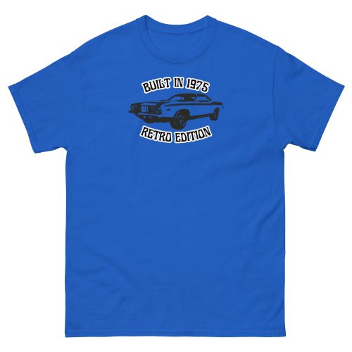 Built In 1975 Retro Edition 50th Birthday Gift T-shirt