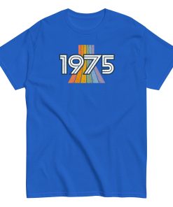 1975 Birth Year Gift T-shirt 50th Birthday T-shirt Retro 1975