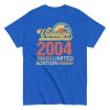 2004 T-shirt Vintage Limited Edition 2004 Birthday T-shirt