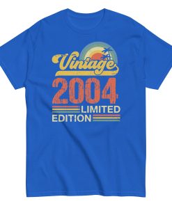 2004 T-shirt Vintage Limited Edition 2004 Birthday T-shirt