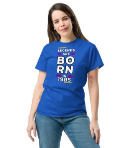 Legends Are Born In 1985 T-shirt 1985 Birth Year Gift